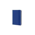Variante Bleu - Cahier personnalisable A6 en R-PET et PU avec logo - R-PET A6