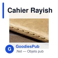 Cahier Rayish - Miniature 2