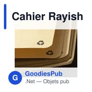 Cahier Rayish - Miniature 7