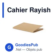 Cahier Rayish - Miniature 10