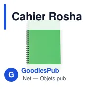Cahier Roshan - Miniature 1