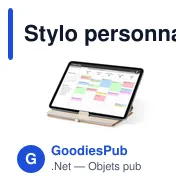 Stylo personnalisable avec logo pour communication B2B - Miniature 2