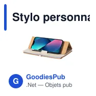 Stylo personnalisable avec logo pour communication B2B - Miniature 6