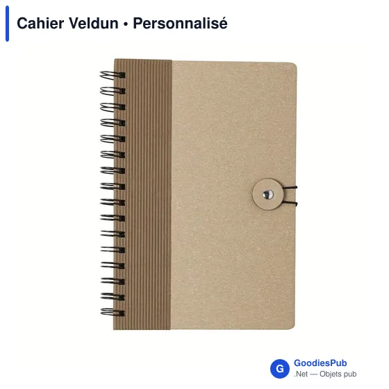 Carnet A5 personnalisable avec logo pour entreprises - Image 2