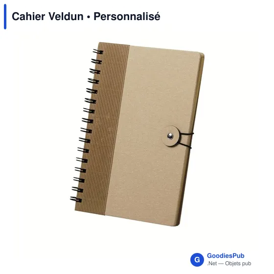 Carnet A5 personnalisable avec logo pour entreprises - Image 3