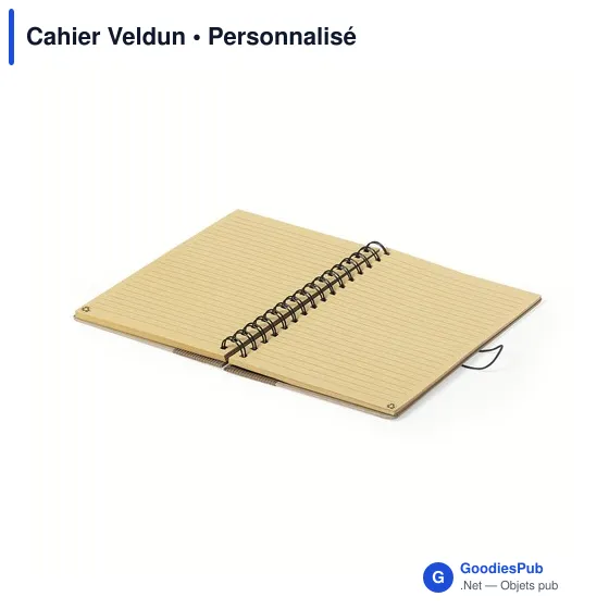 Carnet A5 personnalisable avec logo pour entreprises - Image 4