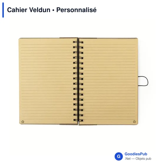 Carnet A5 personnalisable avec logo pour entreprises - Image 5