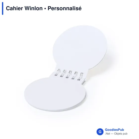 Cahier personnalisable Winlon avec logo - Bloc-notes B2B - Image 12