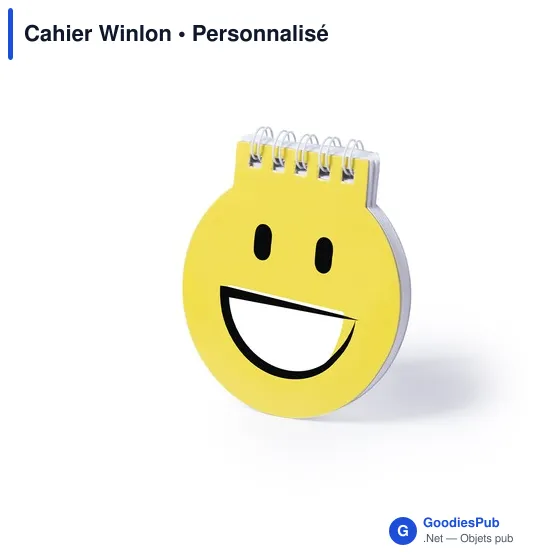Cahier personnalisable Winlon avec logo - Bloc-notes B2B - Image 10