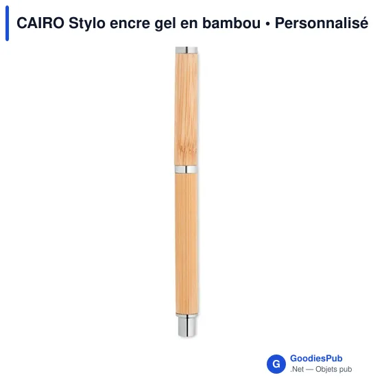 CAIRO Stylo encre gel en bambou - Image 2