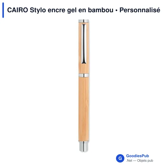 CAIRO Stylo encre gel en bambou - Image 4