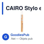 CAIRO Stylo encre gel en bambou - Miniature 6