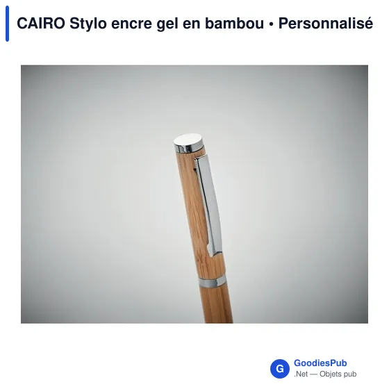CAIRO Stylo encre gel en bambou - Image 7