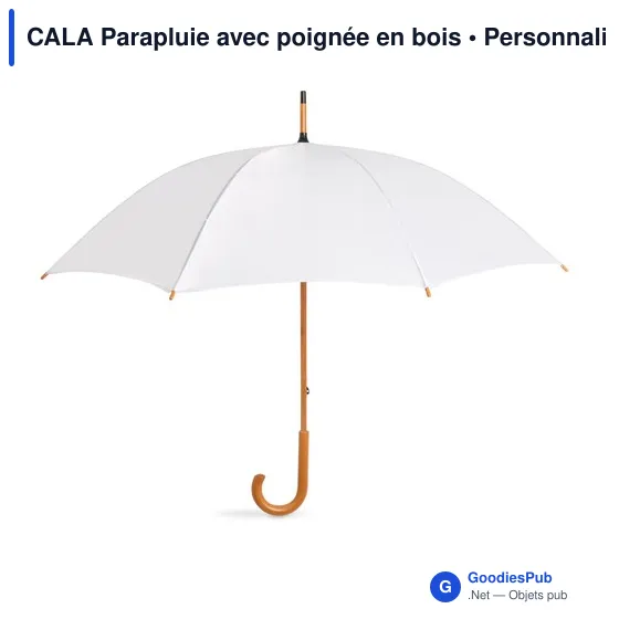 CALA Parapluie avec poignée en bois - Image 11