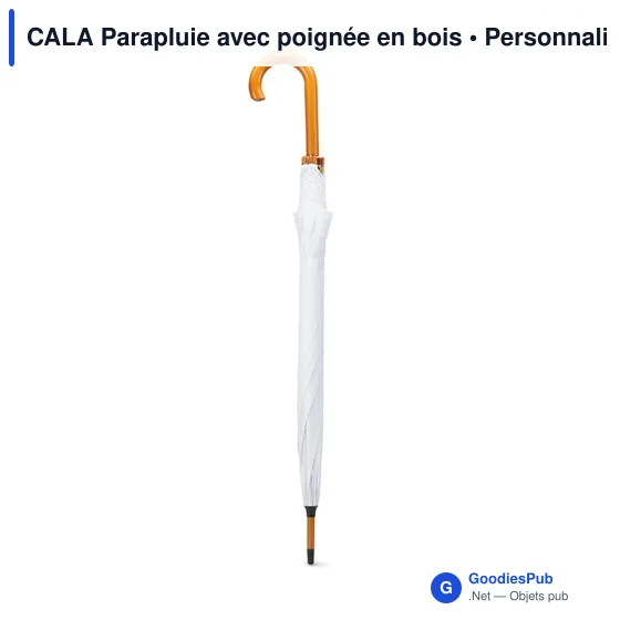 CALA Parapluie avec poignée en bois - Image 12
