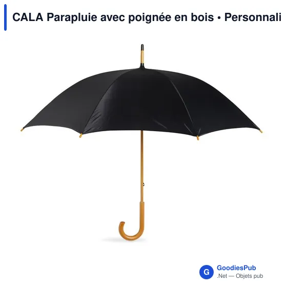 CALA Parapluie avec poignée en bois - Image 4