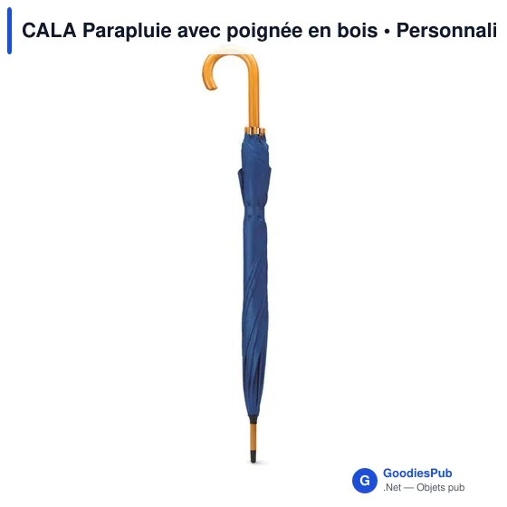 CALA Parapluie avec poignée en bois - Image 7