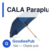 CALA Parapluie avec poignée en bois - Miniature 8