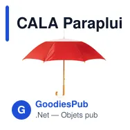 CALA Parapluie avec poignée en bois - Miniature 9