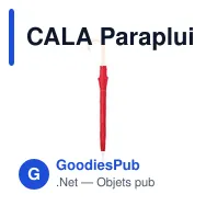 CALA Parapluie avec poignée en bois - Miniature 10