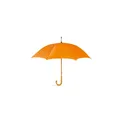 Variante orange - CALA Parapluie avec poignée en bois