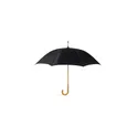 Variante noir - CALA Parapluie avec poignée en bois
