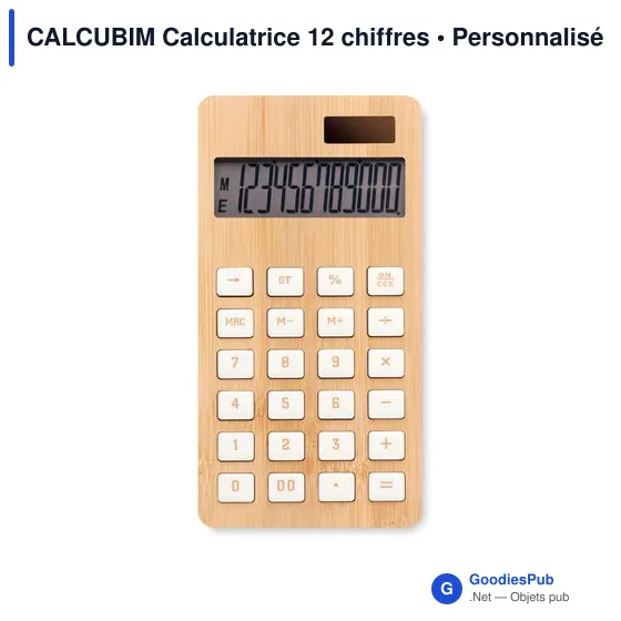 CALCUBIM Calculatrice 12 chiffres - Image 1