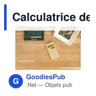 Calculatrice de poche personnalisable en bambou avec logo - Miniature 5