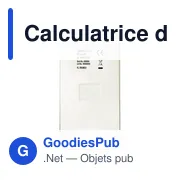 Calculatrice de poche personnalisable avec logo - Jareth - Miniature 2