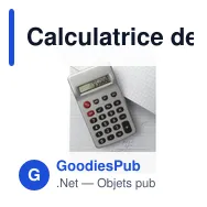 Calculatrice de poche personnalisable avec logo - Tulia - Miniature 3
