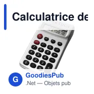 Calculatrice de poche personnalisable avec logo - Tulia - Miniature 4