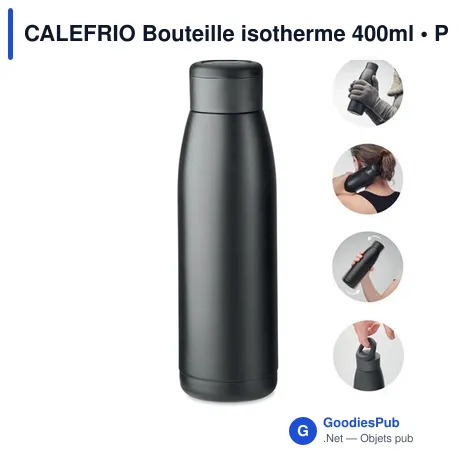 CALEFRIO Bouteille isotherme 400ml