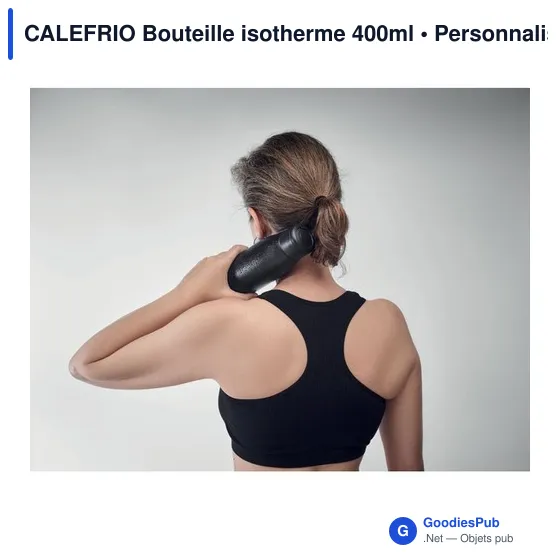CALEFRIO Bouteille isotherme 400ml - Image 2