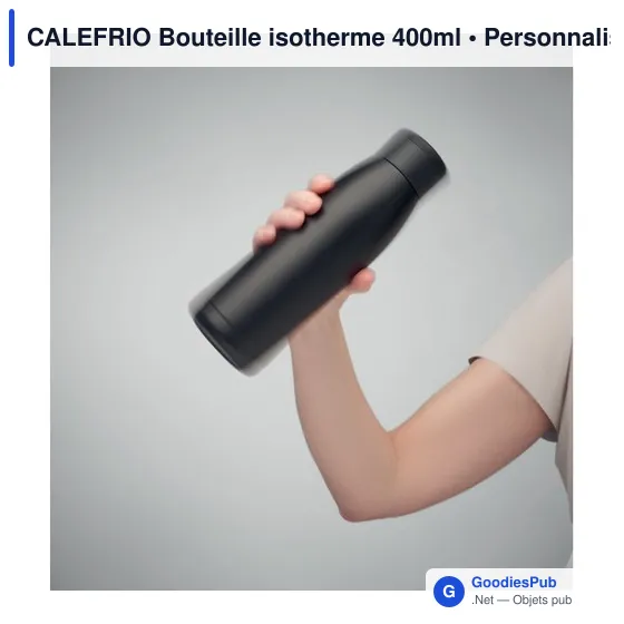 CALEFRIO Bouteille isotherme 400ml - Image 3