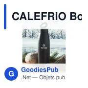 CALEFRIO Bouteille isotherme 400ml - Miniature 6