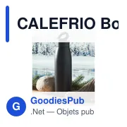 CALEFRIO Bouteille isotherme 400ml - Miniature 7