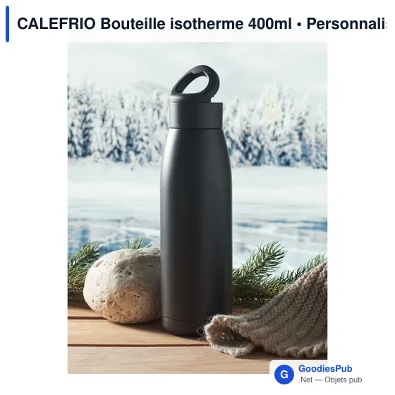 CALEFRIO Bouteille isotherme 400ml - Image 7