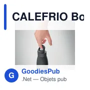 CALEFRIO Bouteille isotherme 400ml - Miniature 8