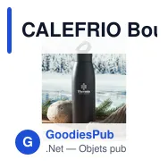 CALEFRIO Bouteille isotherme 400ml - Miniature 10