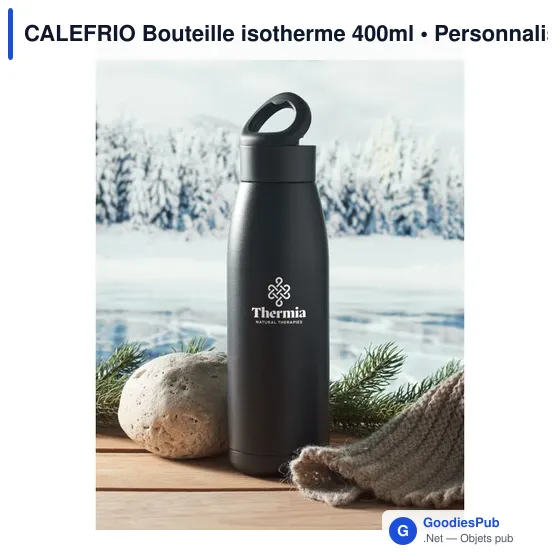 CALEFRIO Bouteille isotherme 400ml - Image 10