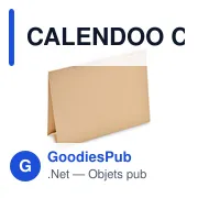 Calendrier de bureau personnalisable CALENDOO avec mémo et logo - Miniature 5