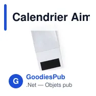 Calendrier Aimanté Larip - Miniature 3