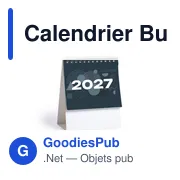 Calendrier Bureau Ener - Miniature 1