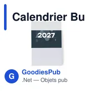 Calendrier Bureau Ener - Miniature 3