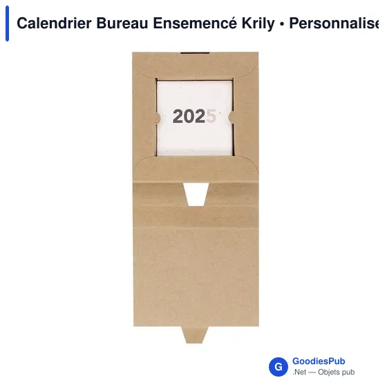 Calendrier Bureau Ensemencé Krily - Image 2
