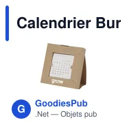 Calendrier Bureau Ensemencé Krily - Miniature 3