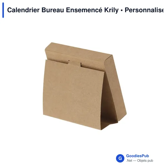 Calendrier Bureau Ensemencé Krily - Image 4