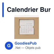 Calendrier Bureau Ensemencé Krily - Miniature 5