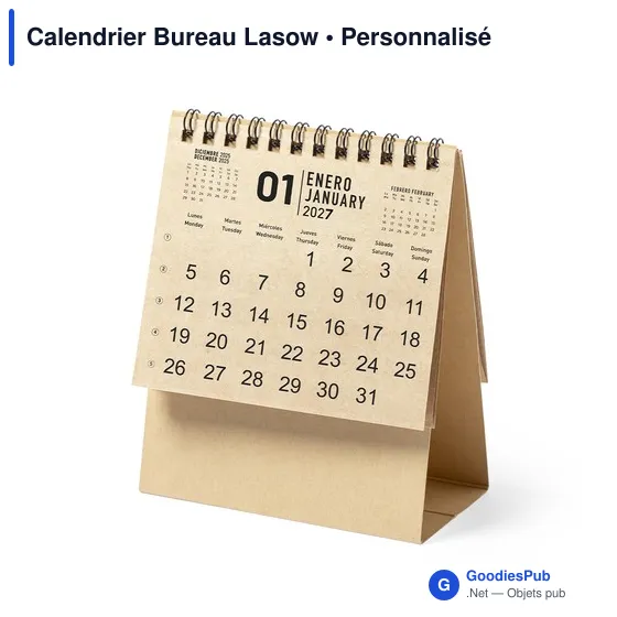 Calendrier Bureau Lasow - Image 4