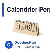 Calendrier Perpétuel Gadner - Miniature 1
